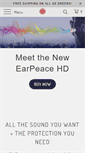 Mobile Screenshot of earpeace.com